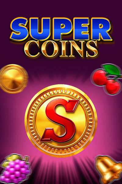 Speelhalbeeld van de kast SUPER COINS